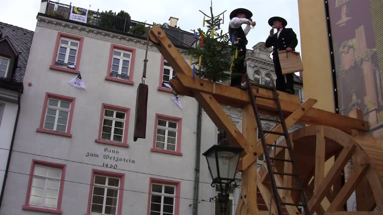 Geschichte zum Anfassen: Ein Laufradkran aus vergangenen Zeiten