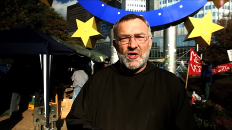 Sat.1-So gesehen (29.10.2011): Occupy Camp Frankfurt
