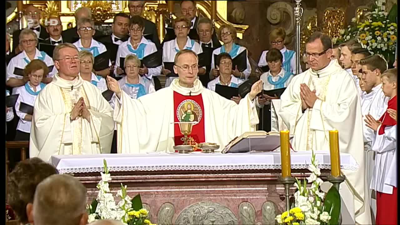 Dokumentation: Kath. Gottesdienst aus Oberglogau (Polen) vom 28.06.2015