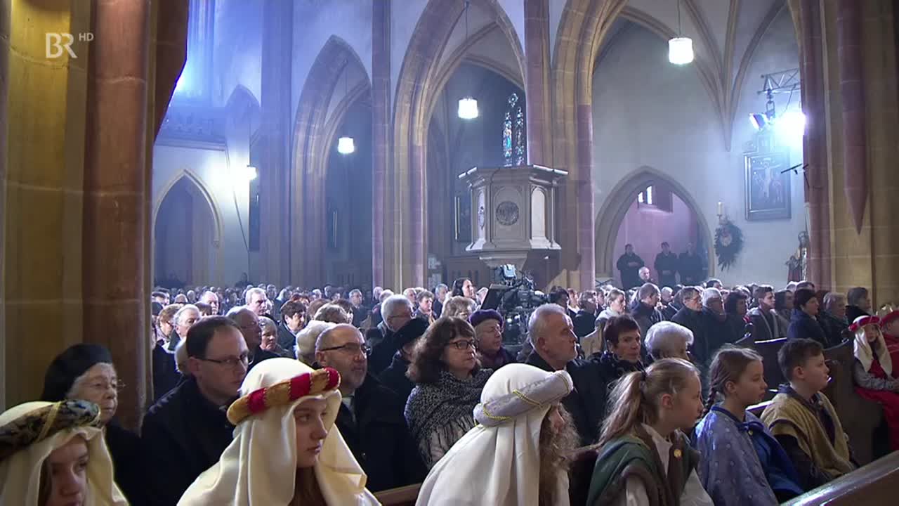 Katholischer Gottesdienst zu Dreikönig, Nabburg