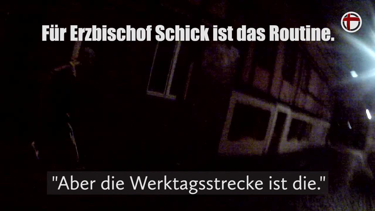 Laufrunde mit Erzbischof Ludwig Schick