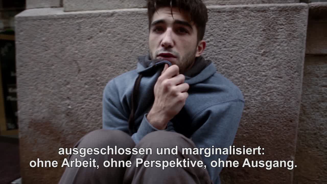 "Betet für die Armen"