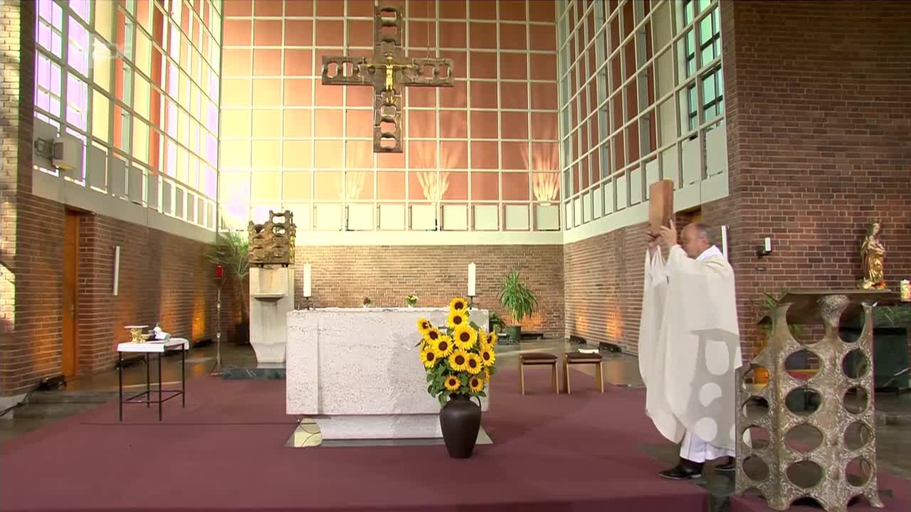 Katholischer Gottesdienst aus der Kirche Sankt Rabanus Maurus in Mainz