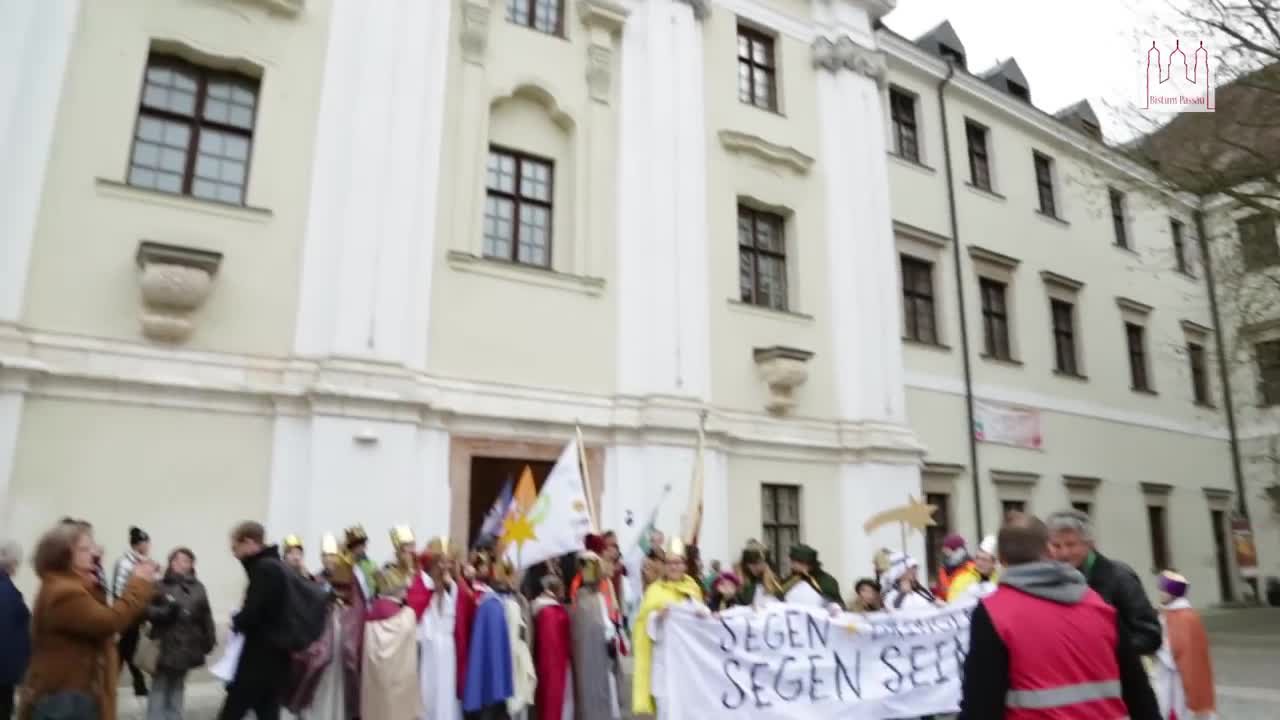 "Es freut mich, dass ihr für Kirche unterwegs seid!"