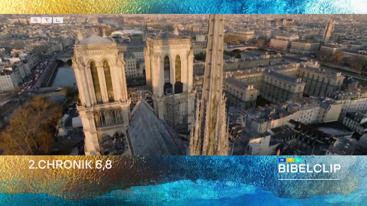 RTL-Bibelclip Notre-Dame nach Brand wieder eröffent
