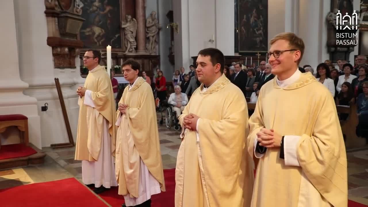 Vier neue Priester für das Bistum Passau