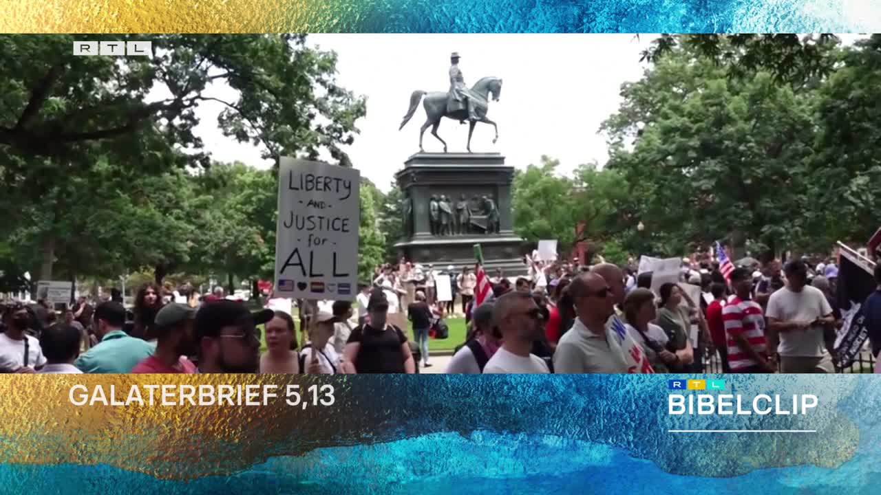 RTL-Bibelclip Kritische Maßnamen in den USA