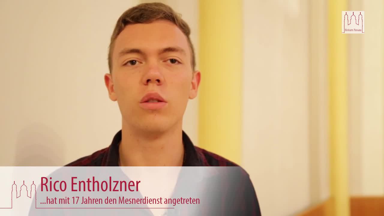 Der jüngste Mesner Deutschlands