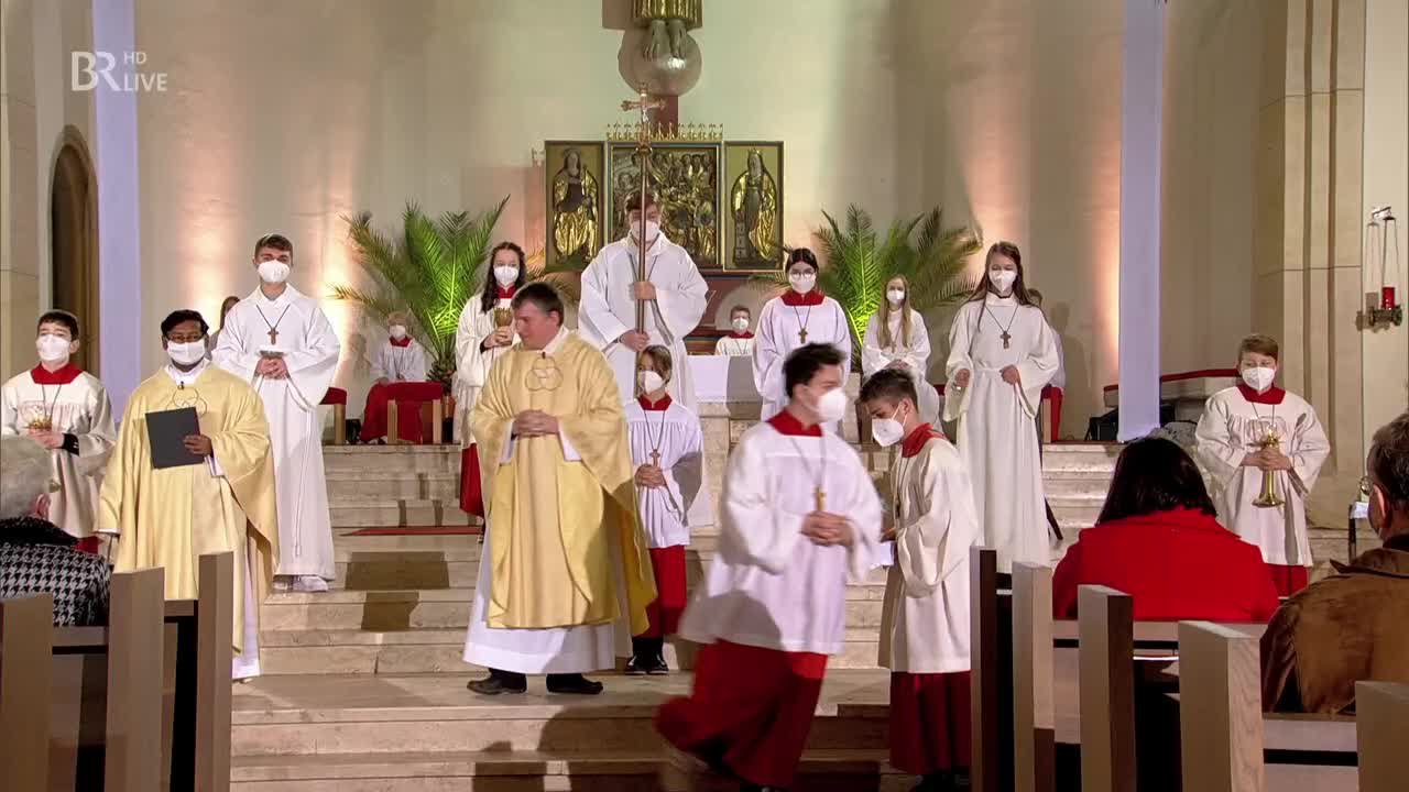 Katholischer Gottesdienst aus der Pfarrkirche Herz Jesu in Teublitz