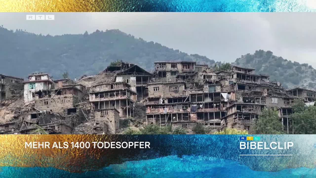 RTL-Bibelclip Erdbeben in Afghanistan