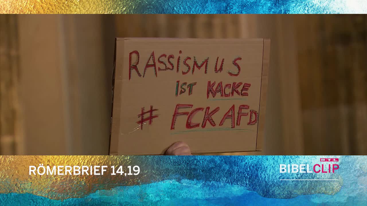RTL-Bibelclip - Zunahme rechter Gewalt
