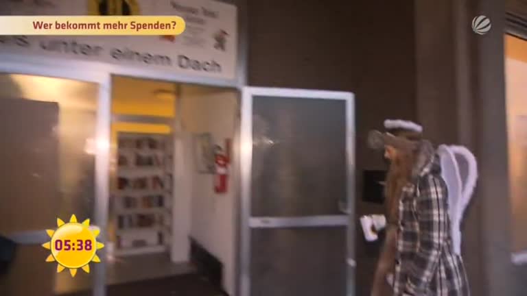 Gewissensfrage: Spendenengel