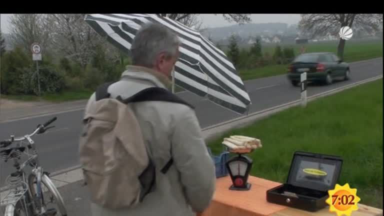 Sat.1 Gewissensfrage (27.04.2010): Vertrauen am Spargel-Stand