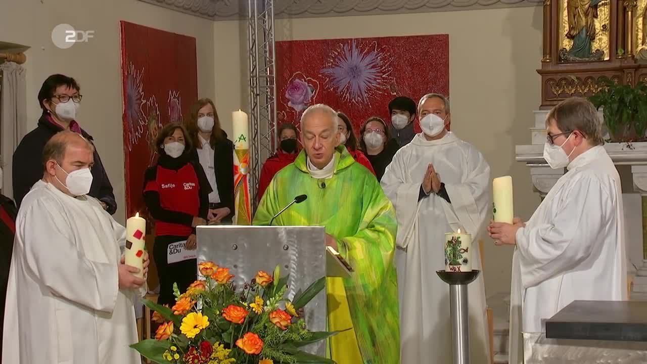 Katholischer Gottesdienst aus der Erlöserkirche in Wien/Österreich