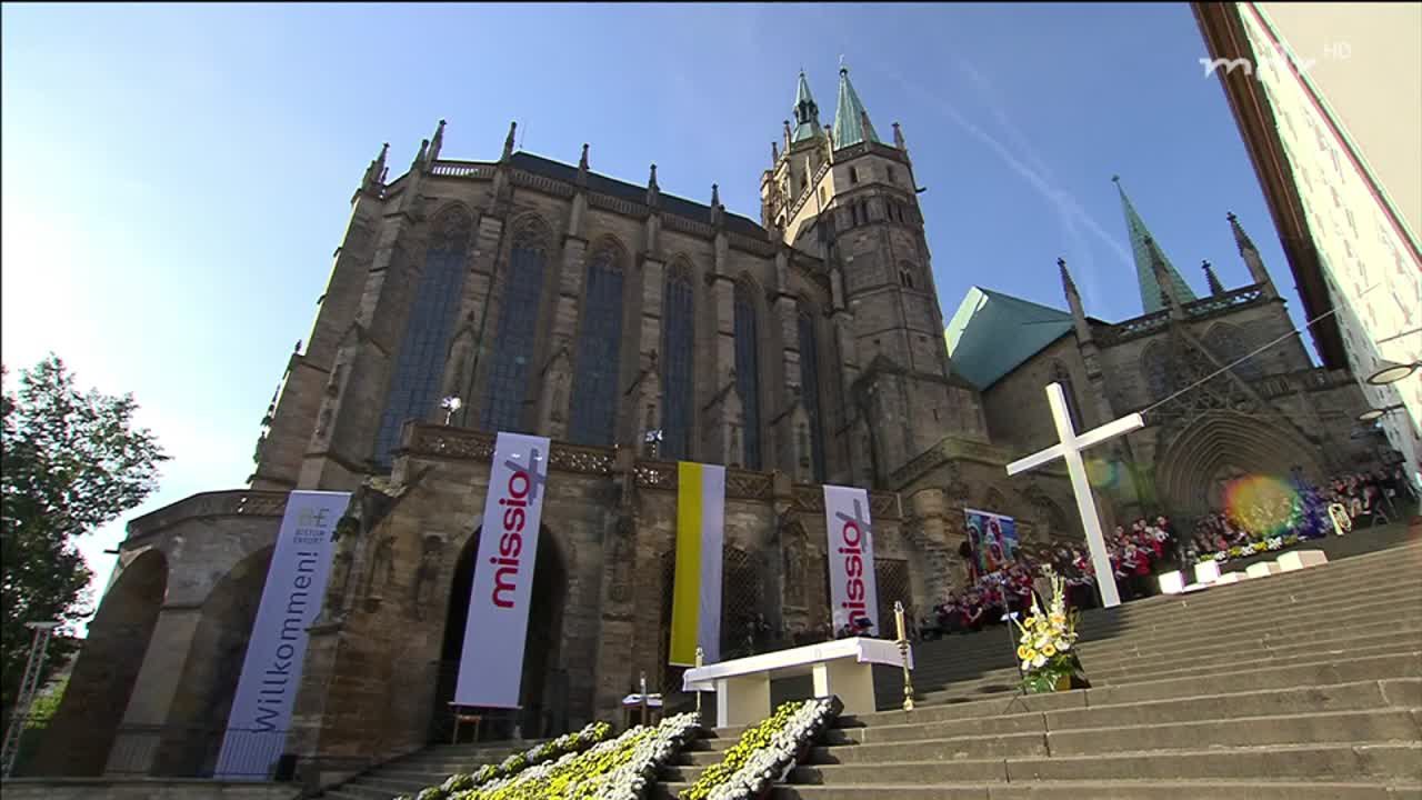 Kath. Gottesdienst vom 16.09.2018 aus Erfurt