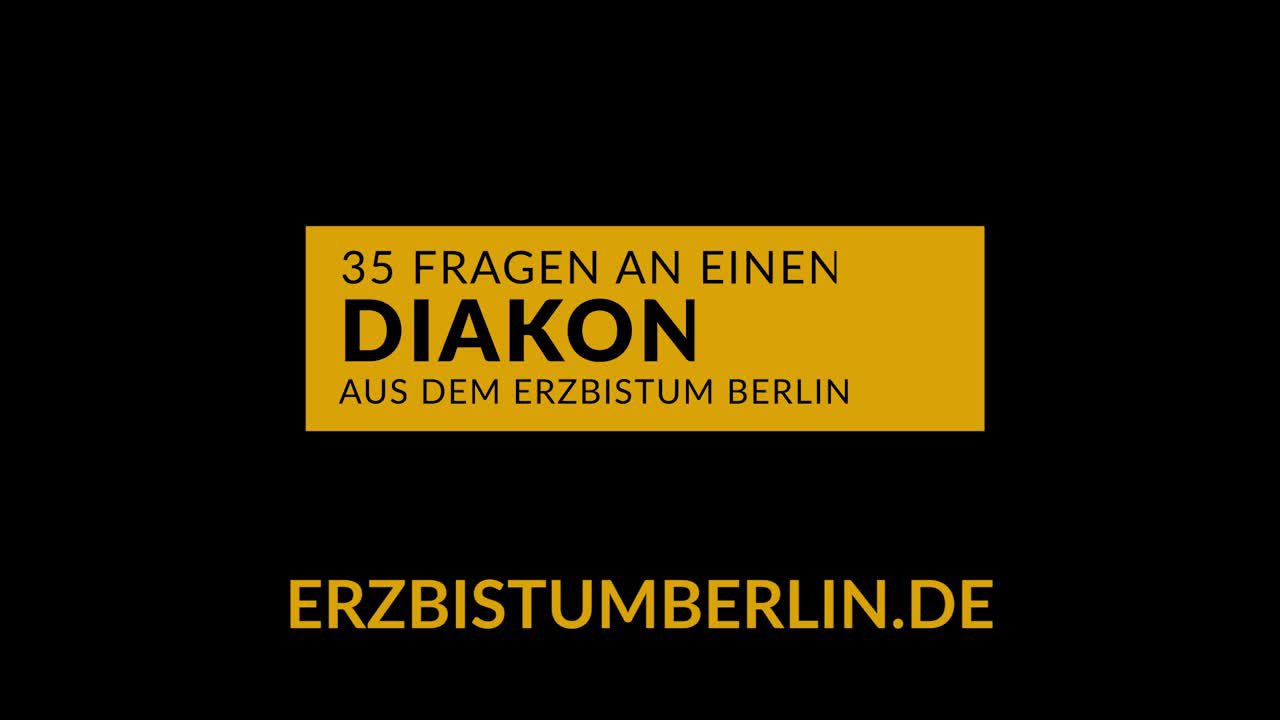Diakon Thomas Kaiser im Fragenhagel