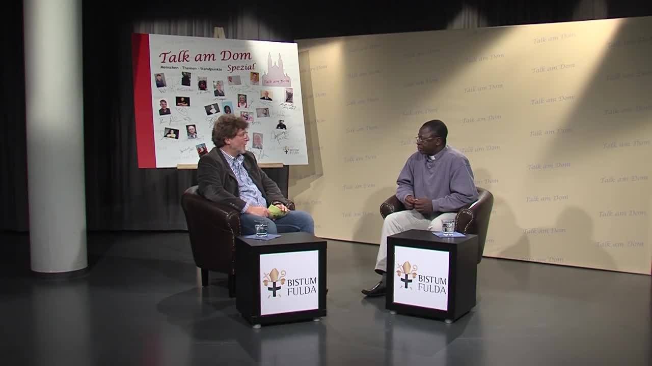 Talk am Dom Spezial mit Pfarrer Abbe Alexis
